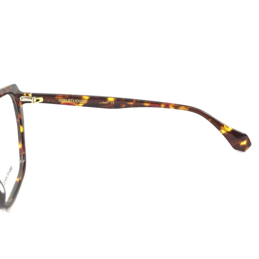 Gigi Studios Eyeglasses Frames ALARIC GS90003/020 Tortoise Cat Eye 55-17-140